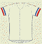 野球ユニフォームシャツ　ライン加工　袖２，３色